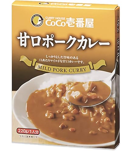Amazon | CoCo壱番屋 レトルト野菜カレー（5個入） 220グラム (x 5