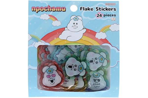 サンスター文具(Sun-Star Stationery) んぽちゃむ グッズ シール ぷっくり ブルー S8817944