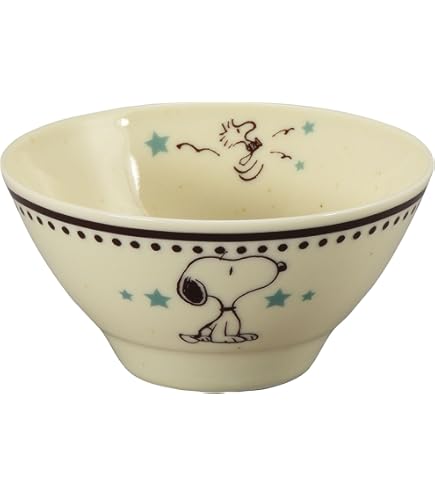 Amazon.co.jp: マリモクラフト SNOOPY スヌーピー フィギュア付き茶碗