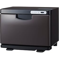 Amazon | タオルウォーマー GH-8B ブラック 前開き 7L ホットキャビ