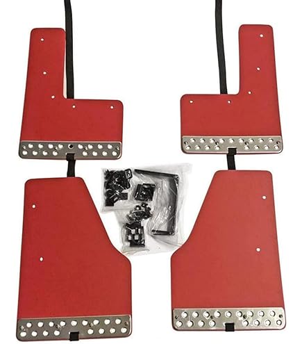 Amazon | ジャオス(JAOS) JAOS マッドガードIII 汎用タイプ レッド S