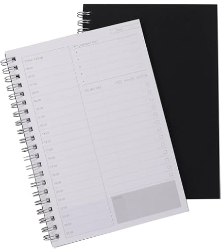 Amazon | Chocople ToDoリスト スケジュール 一日 時間管理ノート