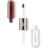 KIKO MILANO, Unlimited Double Touch, Clear Lipstick and Gloss, Color 105 Scarlet Red