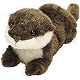 サンレモン フラッフィーズ カワウソ ブラウン S 8×9×26cm ぬいぐるみ アニマル P-4782