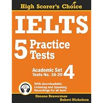 Amazon | IELTS 5 Practice Tests, Academic Set 5: Tests No. 21-25