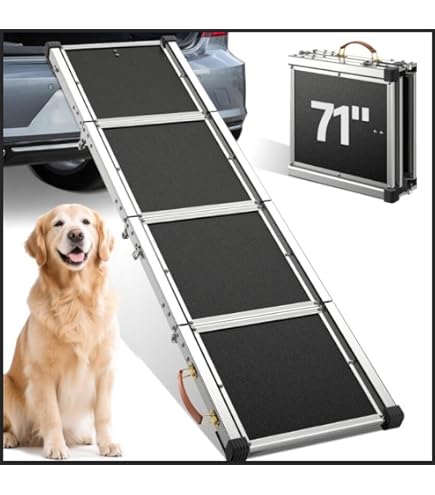 Dog Ramp For Car, Pawlify 71" X 17.3" Dog Ramps For Large Dogs With - View #7