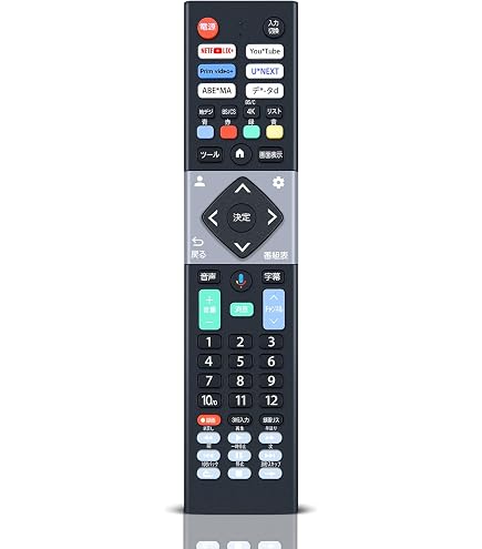 Amazon | スマートテレビリモコン for CHiQ CHiQリモコン 音声機能付き