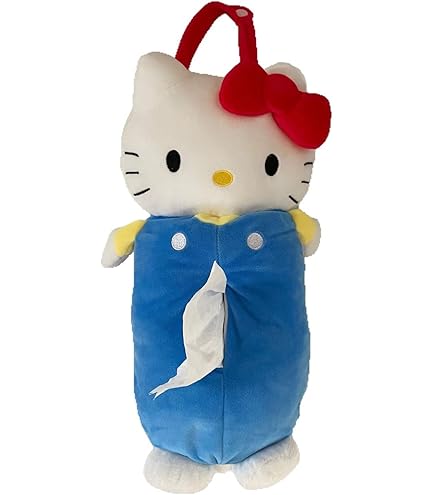 ハローキティ ティッシュ収納ぬいぐるみ アベイル ハローキティ ティッシュケース 日焼けキティ