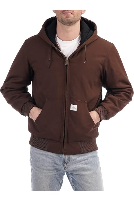CARHARTT Men's Quilted Flannel Lined 