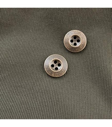 Amazon | 第二次世界大戦 ドイツ軍 アルミ 円形 ボタン17mm レプリカ