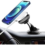 Eleproof Magsafe充電器スタンド Magsafeに最適 iPhone 12/iPhone 12 Pro/iPhone 12 Pro Max/iPhone 12 Mini 対応 360°回転 車載ホルダー 粘着ゲル吸盤式 Magsafe 