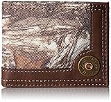 Real Tree Men's Passcase Wallet with Oversized Embossed Logo