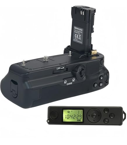 Amazon | Raeisusp BG-R10 縦型バッテリーグリップ と 2.4Gワイヤレス