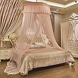 huehfuegf Mosquito Nets BohoビーチLuxury Mosquito Netベッドキャノピー、裁判所ベッドcanopies-c twinch2