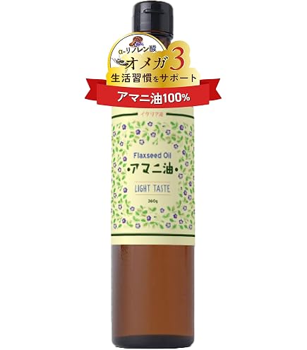 Amazon | フラット・クラフト アマニ油 亜麻仁油 320g オメガ3