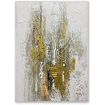 現代アート水彩画 建物 金色フレーム eiwasailsors_yk-001