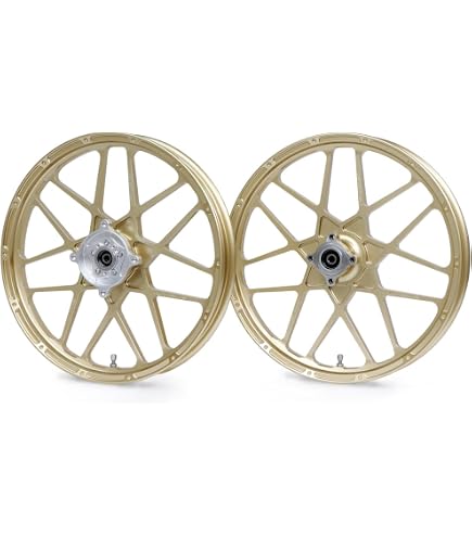 Amazon.co.jp: モトライン チューブレス ホイール J17 x 1.60 フロント