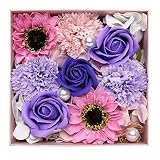 ミレニアムアート フレグランス&デコ ボックスL パープル 1個入り FD06P