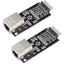 2PCS LAN8720 Ethernet Board Kit - 10/100 PHY Transceiver Module For Arduino & Embedded Projects