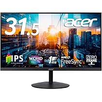 Amazon.co.jp: Acer モニター SA2 31.5インチ WQHD IPS 非光沢
