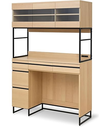 Amazon｜フナモコ 食器棚 スマートキッチン 幅60.2×奥44.5×高180cm