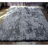 カーペット 120*160cm 玄関マット 長方形ラグ ヴィンテージテイスト 滑り止め付きマット ドアマット シンプル 台所マット ラグマット オールシーズン使用 防汚 防水力強い 赤ちゃん 低反発 肌に優しい ライトグレー フロアマット