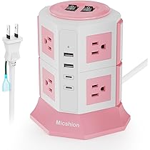 Amazon.co.jp: Micshion 延長コード 2個Type-C付 電源タップ