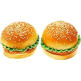 Speed mao 本物 そっくり ハンバーガー 食品サンプル 模型 ２個セット