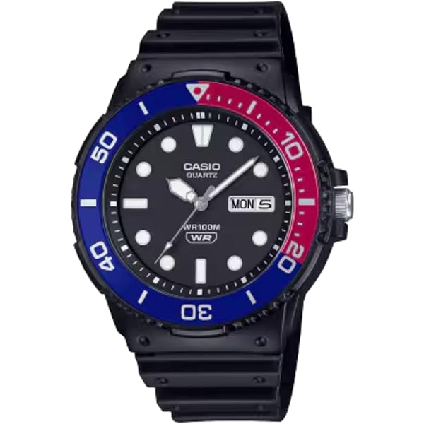 Amazon.co.jp: Casio Men's Stainless Steel Quartz Resin Strap