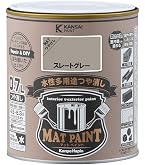 Amazon | ニッペ ペンキ 塗料 水性フレッシュワイド 0.7L シルバー 