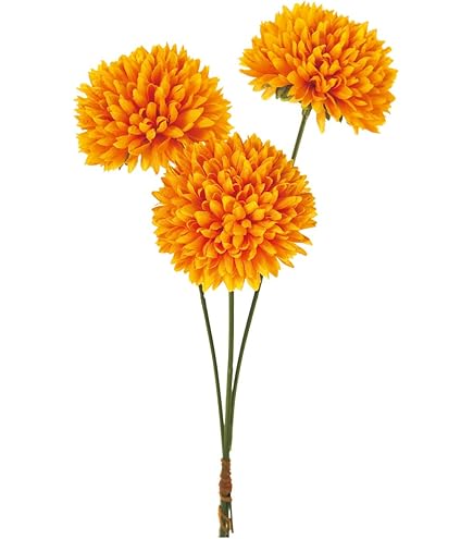 マリーゴールド出品 Amazon｜東京堂 造花 MAGIQ マリーゴールドスプレー ゴールド