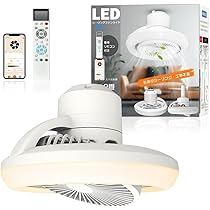 【試運転のみ】LED シーリングファンライト 首振り　3500LM 省エネ 特売 LEDシーリングファンライト 首振りファン付きシーリング