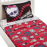 Monster High All Ghouls Allowed Twin Sheet Set [並行輸入品]