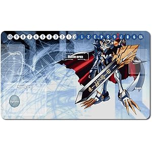 Digimon カードゲーム プレイマット デジモンアドベンチャー プレイマット テーブルマット サイズ 60X35 cm マウスパッド プレイマット マジック ザ・ギャザリング(50586)