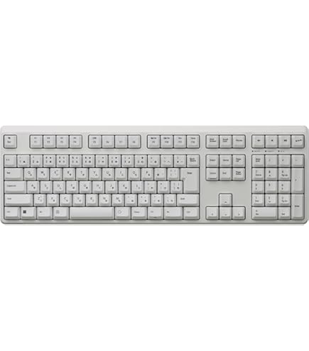 Amazon.co.jp: 東プレ キーボード REALFORCE108US 日本語配列 USB 有線