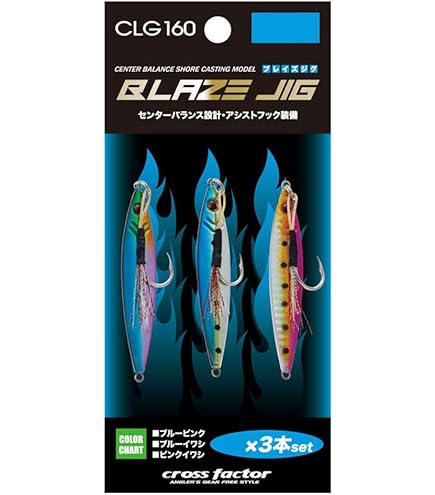 Amazon.co.jp: クロスファクター(CROSS FACTOR) 陸戦用ジグ3本セット