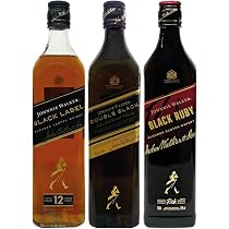 Amazon.co.jp: ジョニーウォーカー ブラックシリーズ 飲み比べ3本