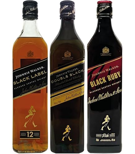 【限定品】ジョニーウォーカーブラックラベル 12年 オリジンシリーズ 2本セット 限定品】ジョニーウォーカーブラックラベル 12年 オリジンシリーズ 2本