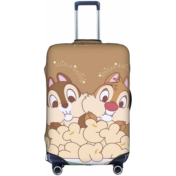 Amazon.co.jp: [Moiiss] チップとデール スーツケースカバー キャリー