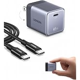 UGREEN Air 65W PD 急速充電器 USB-C 超小型 GaNII Type-C充電器 100Wケーブル付き PSE技術基準適合 | 超小型 PD3.0/PPS/PSE認証済 iPhone17/16/15 MacBook/Galaxy/A