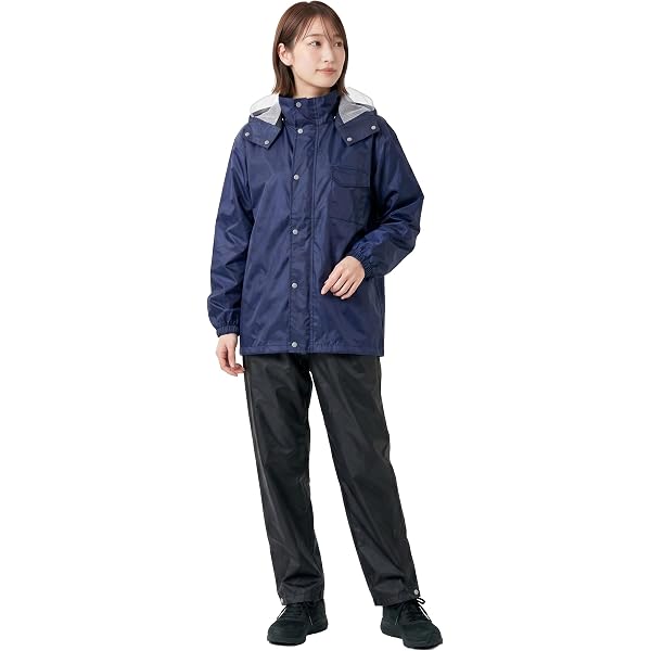 Amazon | パラディーゾ レインウェア (上下セット) 85S71 オレンジ M