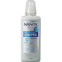 LION NANOX 液体洗剤 1230g 6袋入り Amazon.co.jp: NANOX one(ナノックスワン) 洗浄プラス 本体大600g