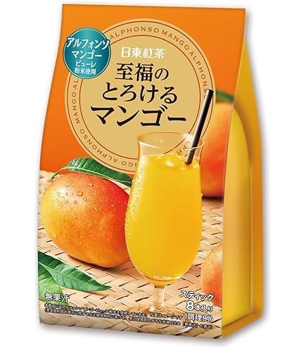 Amazon.co.jp: 三井農林 日東紅茶 至福のとろける白桃&黄金桃 8本×3個
