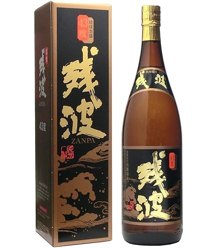 【限定品】本場泡盛 残波 43度 古酒 ビンテージ Amazon.co.jp: 残波 古酒 43°720ml : 食品・飲料・お酒