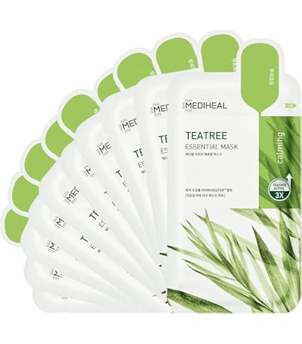 MEDIHEAL ティーツリーケアソリューションアンプルマスクJEX 3枚40箱 MEDIHEAL ティーツリーケアソリューションアンプルマスクJEX 3枚40箱