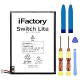 iFactory for Nintendo Switch Lite 互換バッテリー 交換 PSE準拠 Nintendo Switch用 工具セット付属