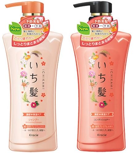 Amazon | いち髪シャンプー&コンディショナーペアセット(ふんわり