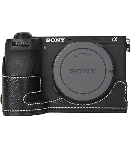 Amazon.co.jp: a6700 ビンテージ本革カメラケース Sony Alpha 6700