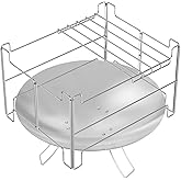 Coleman(コールマン)ファイヤーディスク 焚火台 専用 五徳 1秒展開 3段火加減調整 コールマン ファイアーディスク 五徳 ファイアーディスク 焚き火 携帯便利 コンパクト キャンプ アウトドア ステンレス製 (直径40cm ファイヤーディス