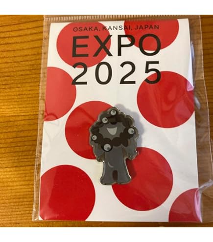 Amazon | ミャクミャク 大屋根リング ピンバッジ 万博 2025